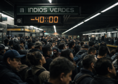 Parálisis en CDMX: 40 minutos de retraso en Metro y bloqueos